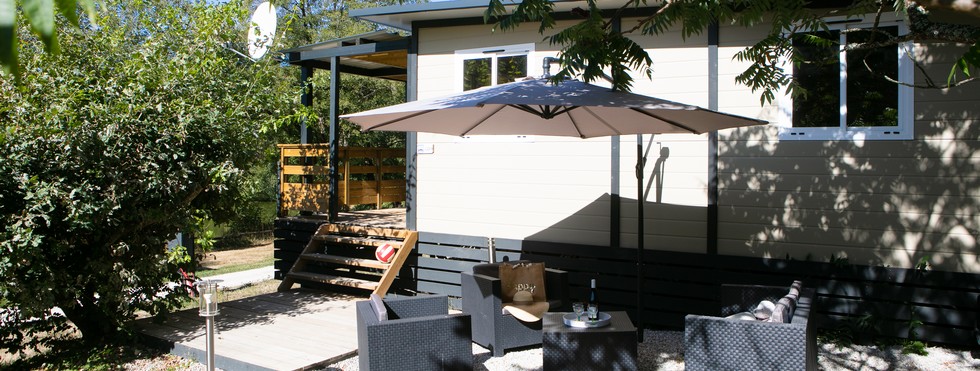 Chalet Luxe 6 personnes camping Fougeraie camping Fougeraie