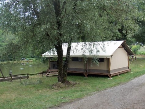 Tentes-Lodge-Nature-et-Luxe-Camping-Fougeraie-Bourgogne-Morvan Camping Fougeraie